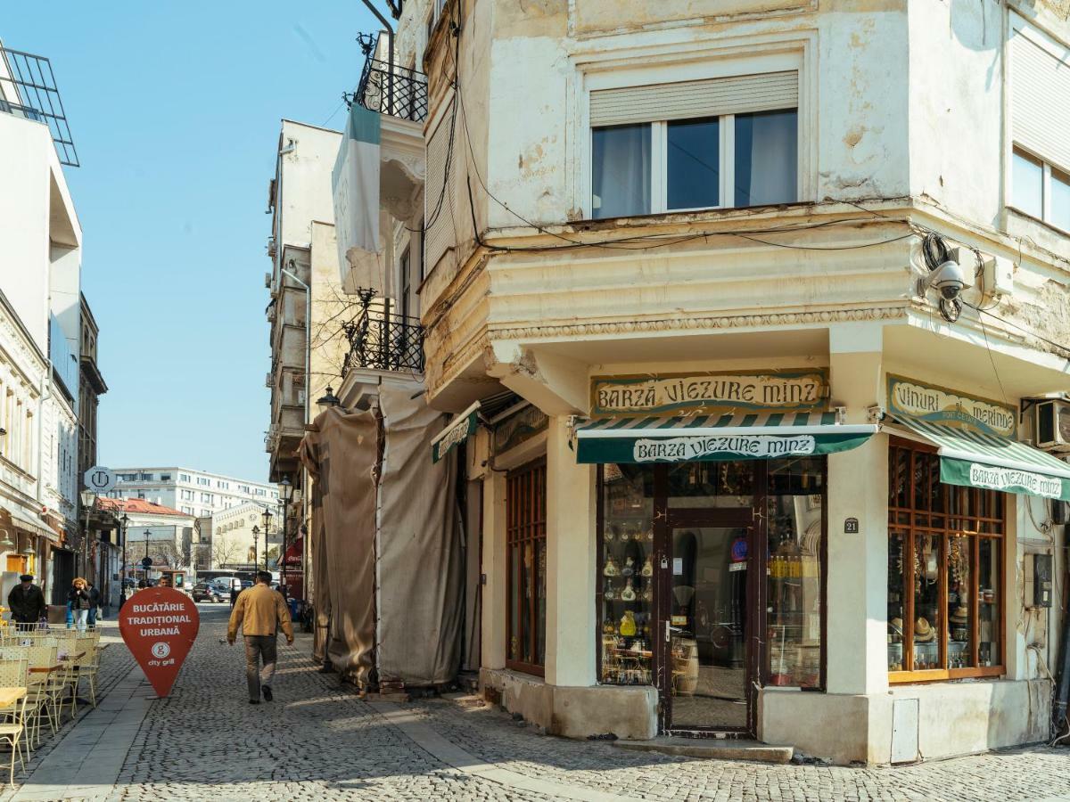 City Retro Studio In The Middle Of Old Town Apartment Букурещ Екстериор снимка